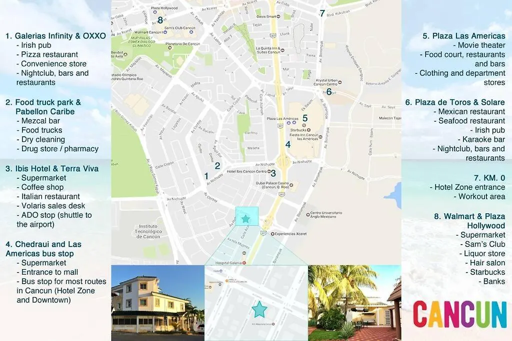 Cozy Villa With Private Pool, Garden & Palapa Cancun Mexico
