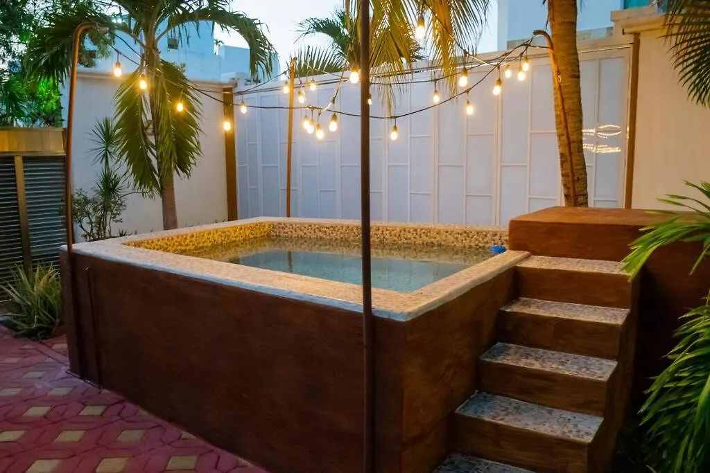 Cozy Villa With Private Pool, Garden & Palapa Cancun